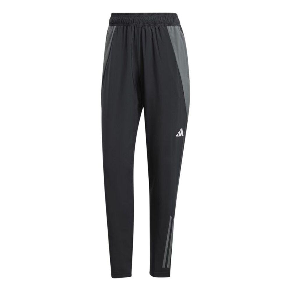 Adidas Womens/Ladies Tiro 24 Training Tracksuit Bottoms / Black/Dark Grey